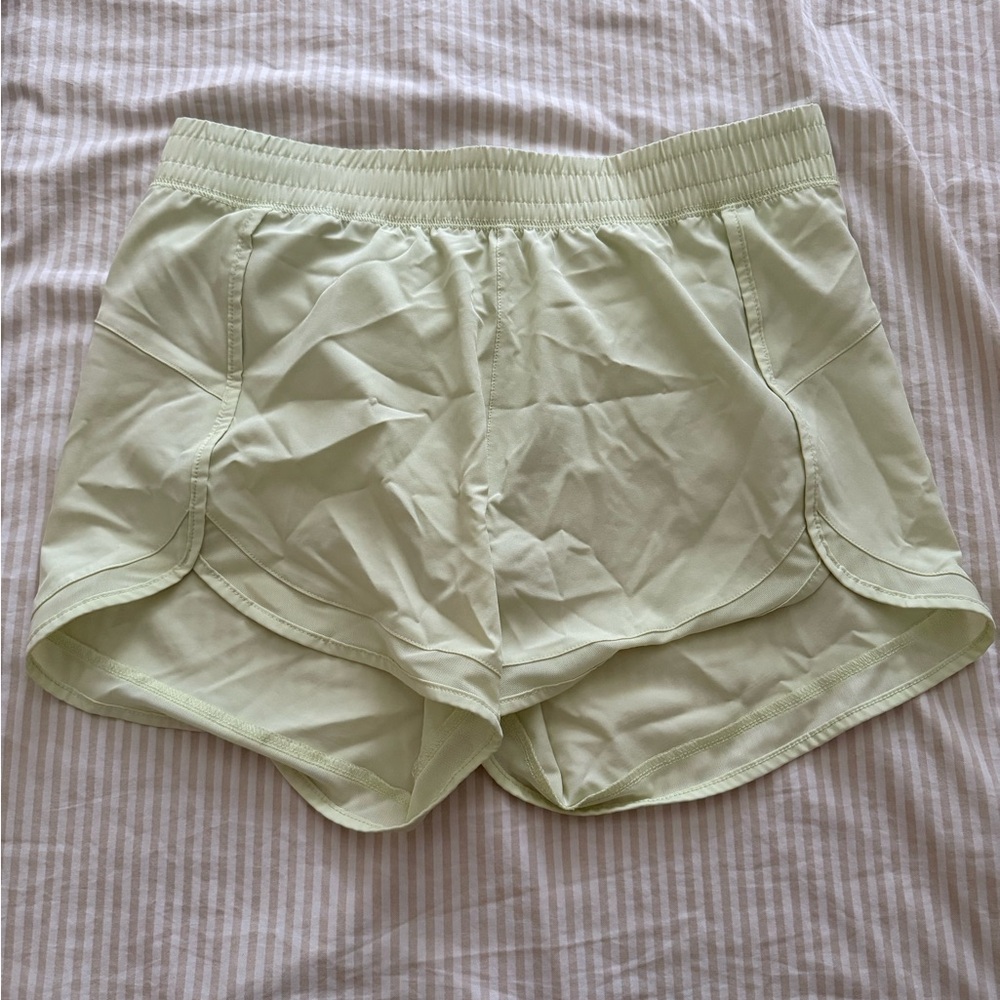 GAIAM Women's Light Green Athletic Shorts